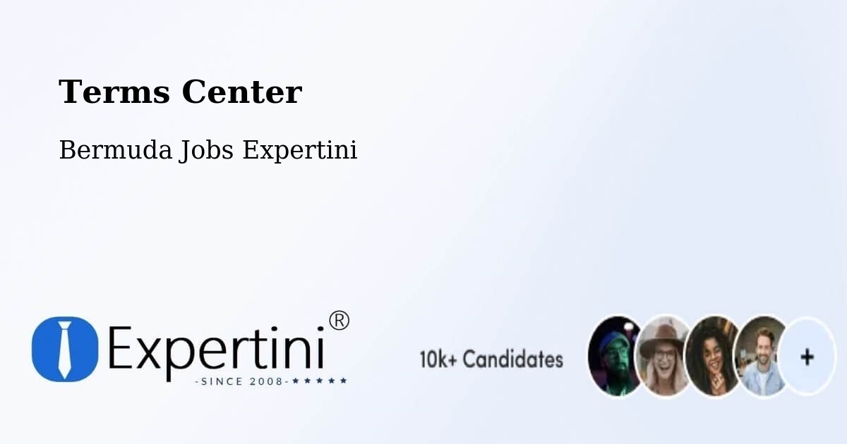 Terms of Service – Hill View - Bermuda Jobs Expertini